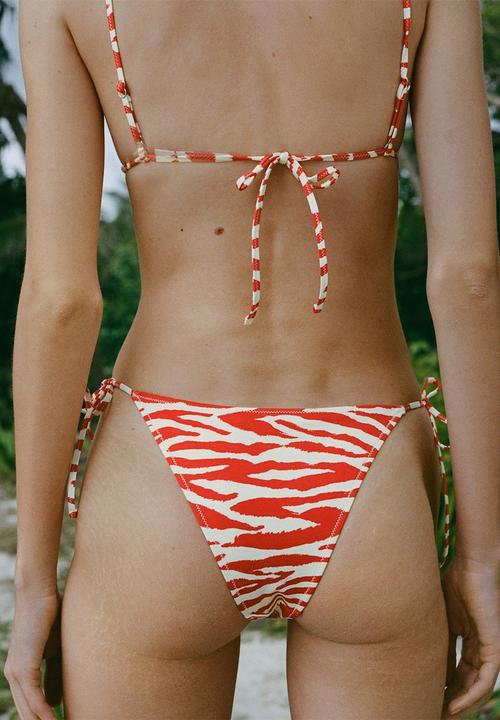 MANGO - Bikini Pantie Saida - Red