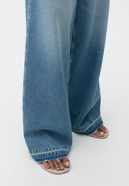 MANGO - Jeans Aba - Open Blue