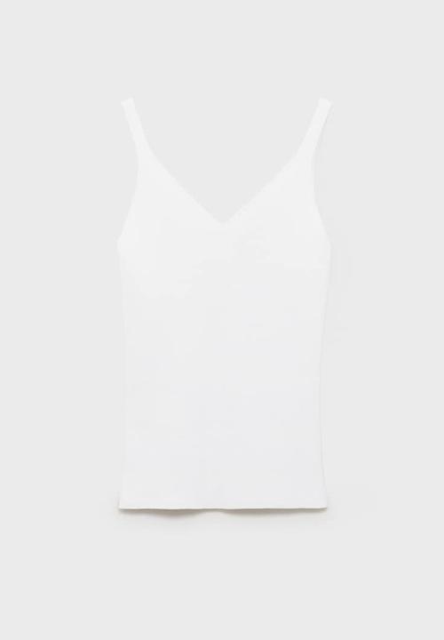 MANGO - Top Gym - Light Beige