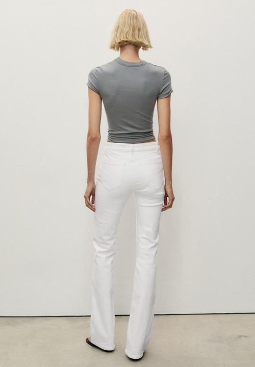 MANGO - Jeans Fiona - White