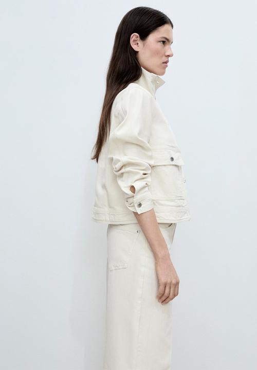 MANGO - Jeans Mara - Natural