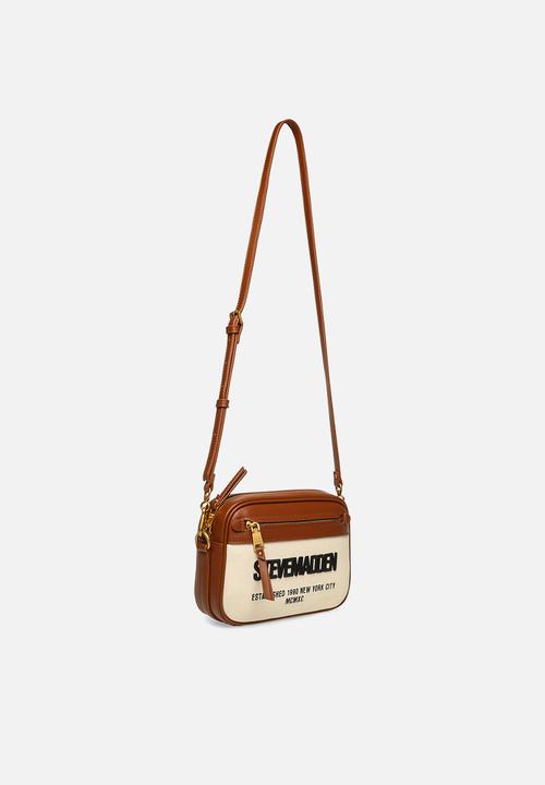 Steve Madden - Baize camera bag - cognac & bone