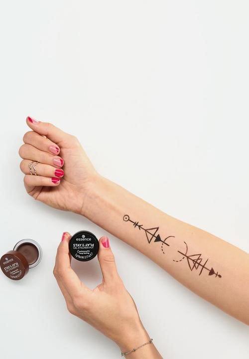 essence - Stay & Play Gel Eyeliner Pot 02 - Brown
