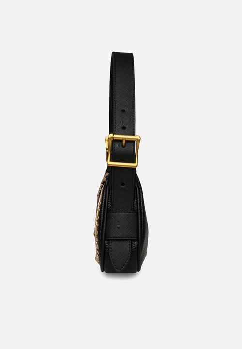 Steve Madden - Belia shoulder bag - black & gold