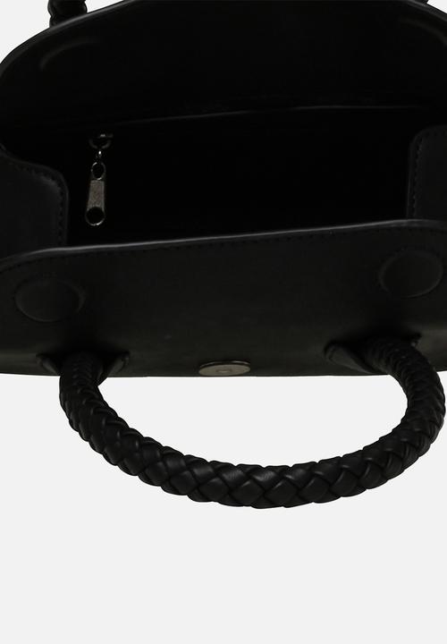 Steve Madden - Bohan top handle bag-black/silver