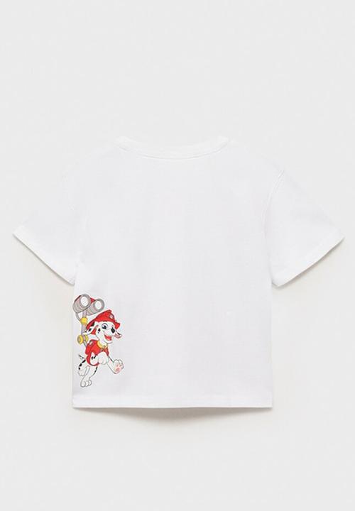 MANGO - T-shirt pawact - natural