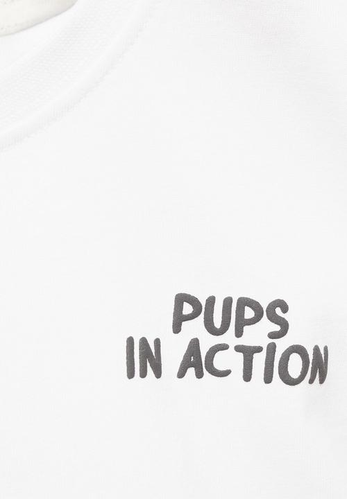 MANGO - T-shirt pawact - natural