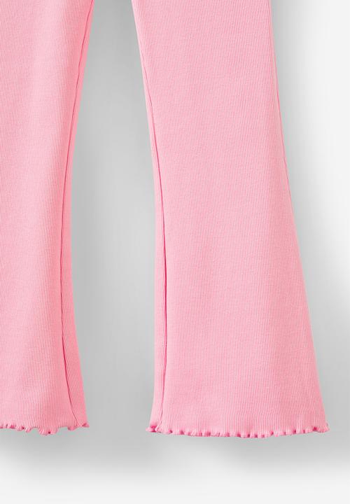 Cotton On - Francine flare pant - fairy pink