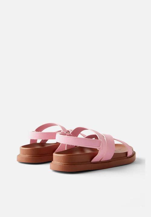 Cotton On - Blair multi strap sandal - fairy pink