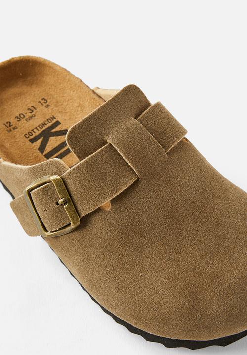 Cotton On - Tommy buckle slide - mocha