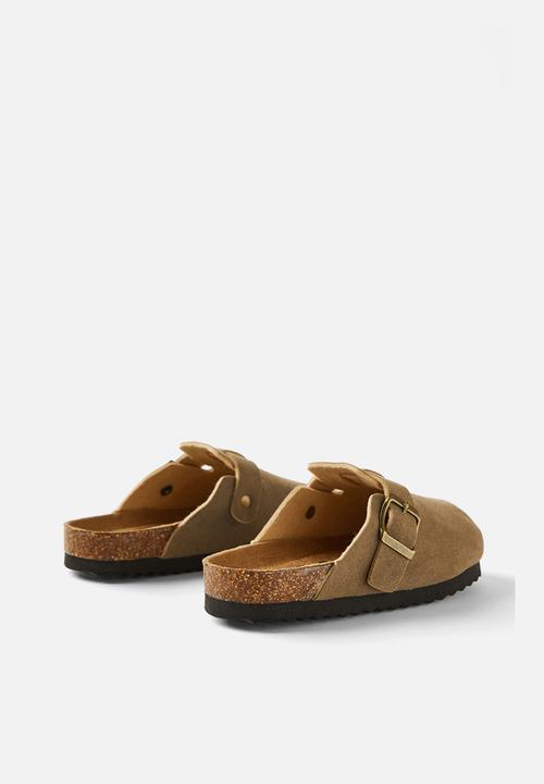 Cotton On - Tommy buckle slide - mocha