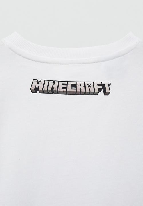 MANGO - T-shirt minecrew - natural