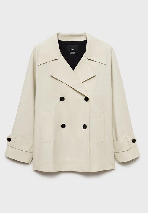 MANGO - Parka Malibu - Light/Pastel Gray