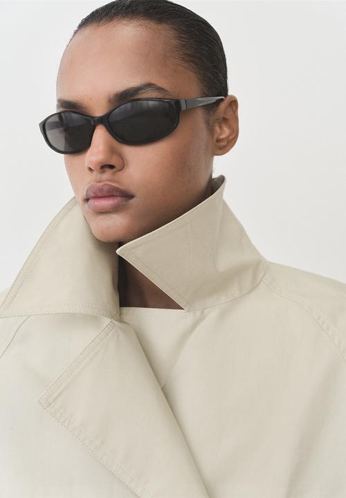 MANGO - Parka Malibu - Light/Pastel Gray