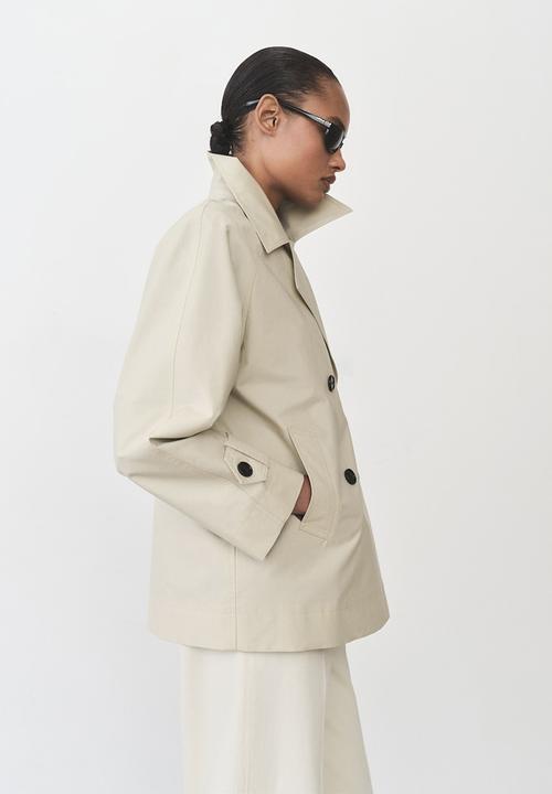 MANGO - Parka Malibu - Light/Pastel Gray