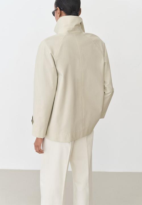 MANGO - Parka Malibu - Light/Pastel Gray