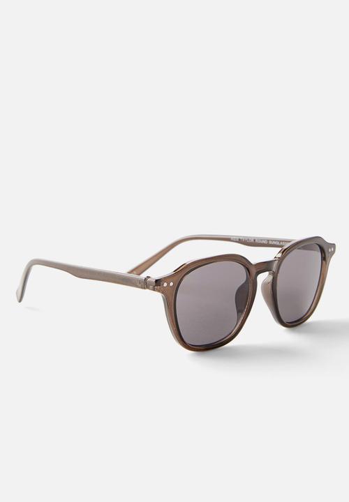 Cotton On - Kids taylor round sunglasses - black/transparent