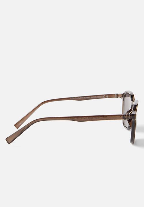 Cotton On - Kids taylor round sunglasses - black/transparent