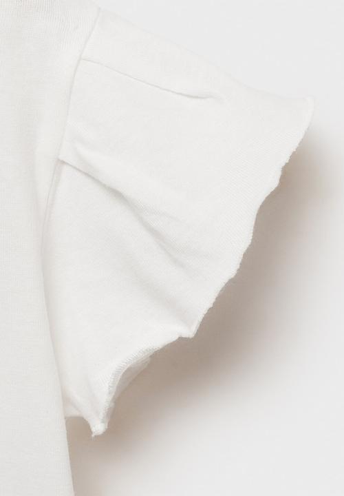 MANGO - T-shirt softb - natural