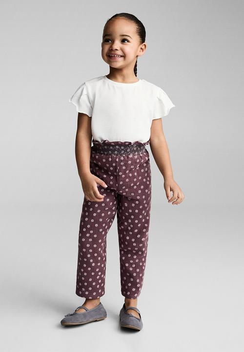 MANGO - T-shirt softb - natural