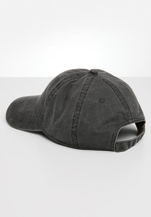 POLO - 6 Panel Unstructured Peak - Charcoal