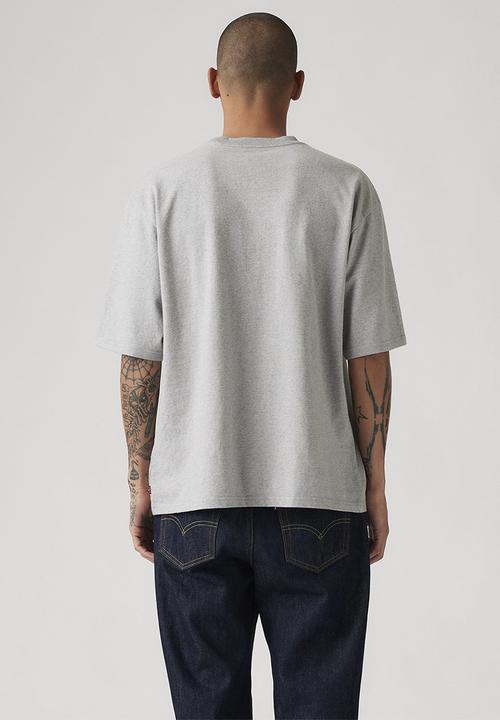 Levi’s® - Half sleeve gr pckt t levis script midto - grey