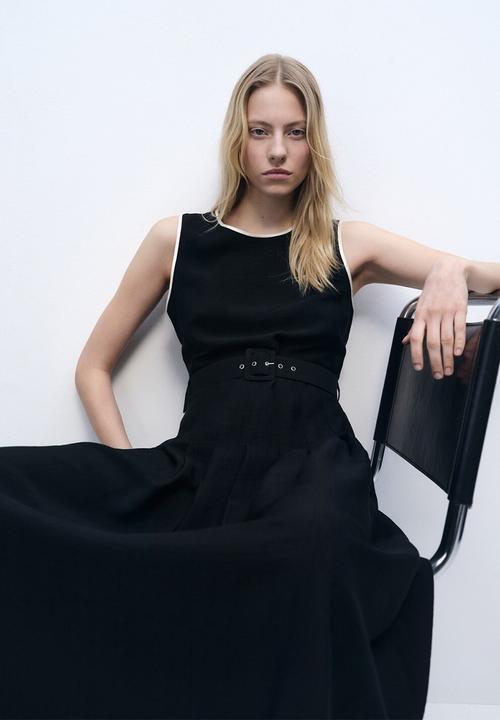 MANGO - Dress Camelia - Black