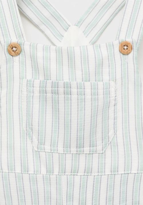 MANGO - Overall rayi - light pastel green