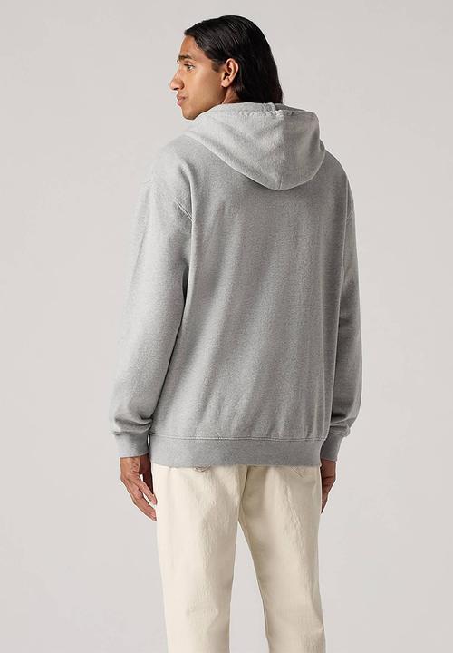 Levi’s® - Relaxed graphic po serif logo midtone he - grey