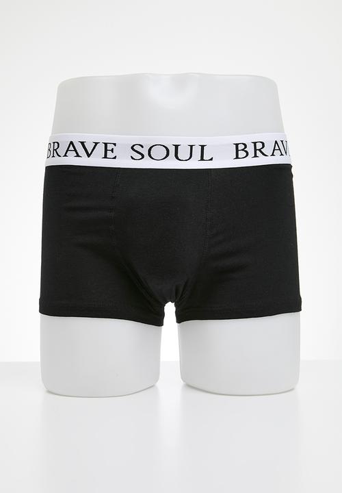 Brave Soul - Underwear - Black 5-Pack