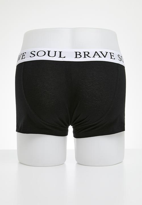 Brave Soul - Underwear - Black 5-Pack