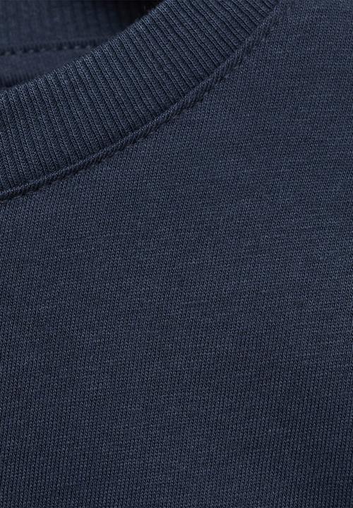 MANGO - T-shirt esen1 - navy
