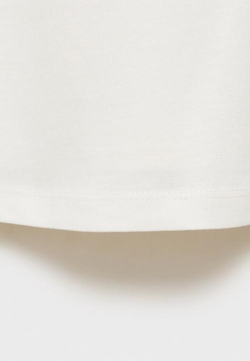MANGO - T-Shirt Ilustra - Natural