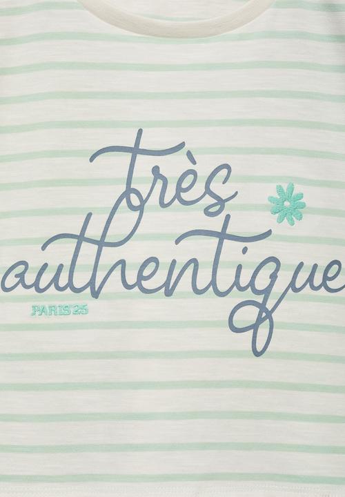 MANGO - T-shirt tres - natural