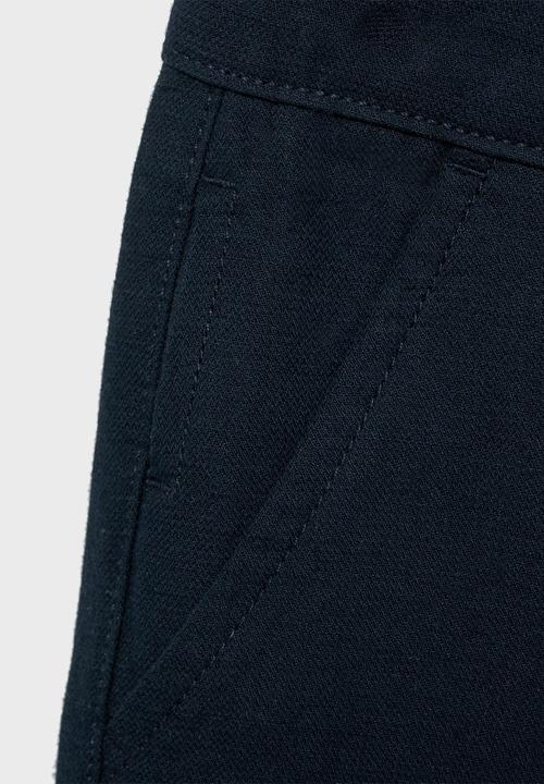 MANGO - Bermudas calatea - navy