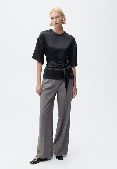 MANGO - Blouse Cami - Black