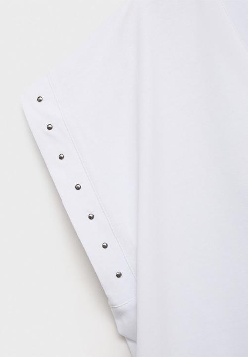 MANGO - T-Shirt Luna - White