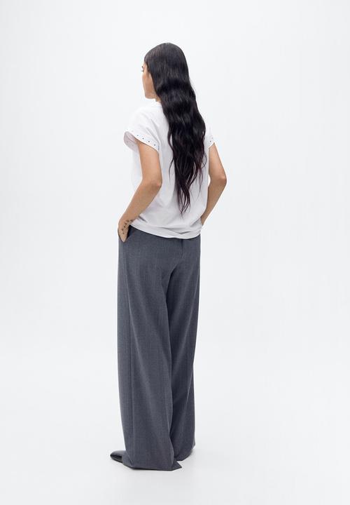MANGO - T-Shirt Luna - White