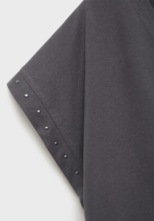 MANGO - T-Shirt Luna - Charcoal