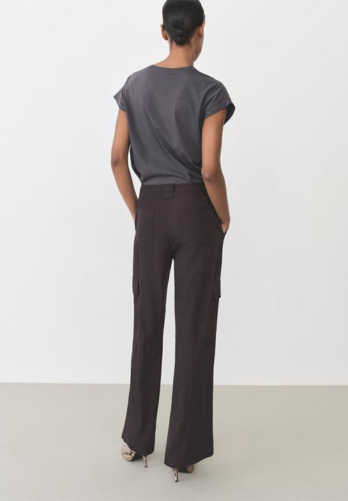 MANGO - T-Shirt Luna - Charcoal