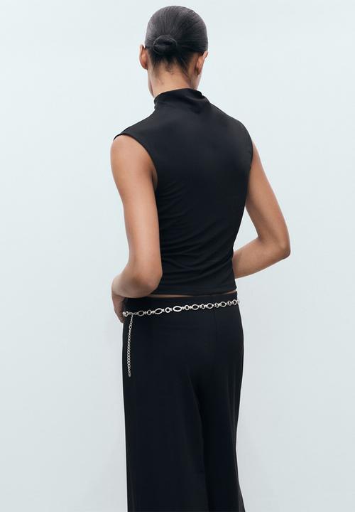 MANGO - Top Leo - Black
