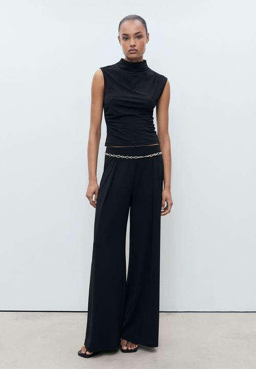 MANGO - Top Leo - Black