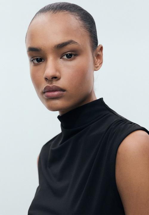 MANGO - Top Leo - Black