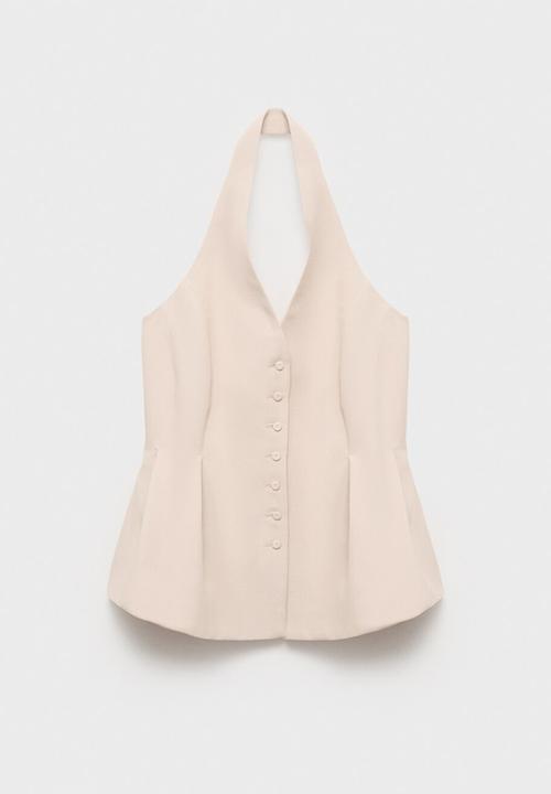 MANGO - Vest Miso - Neutral
