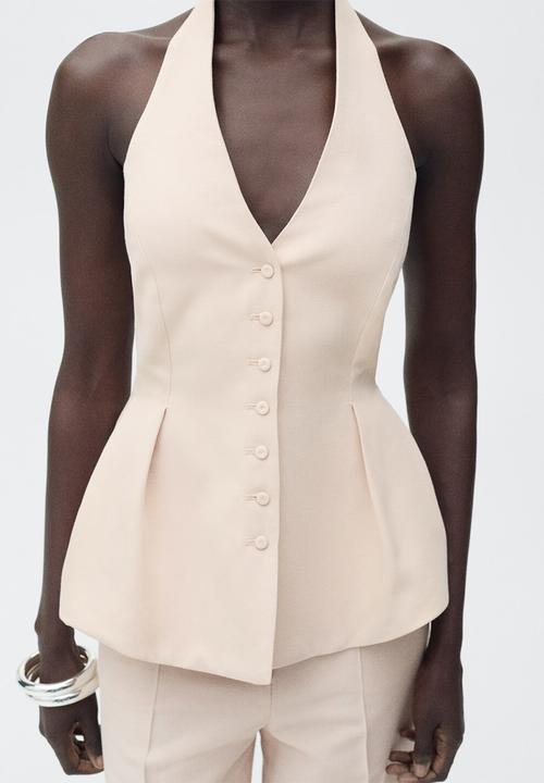 MANGO - Vest Miso - Neutral