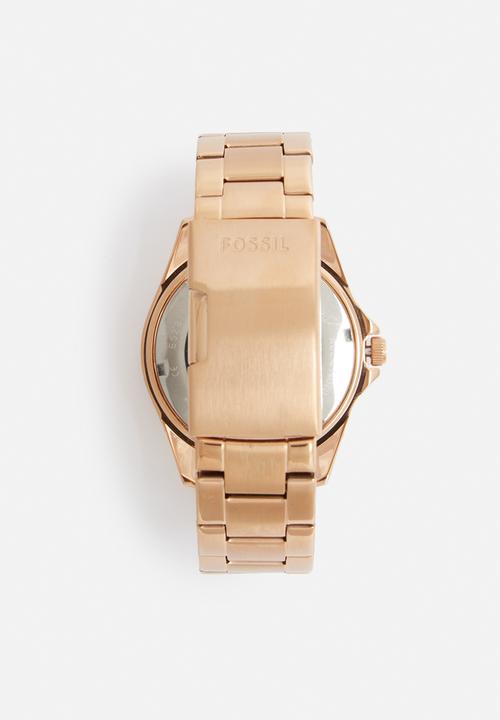Fossil - Riley -rose gold
