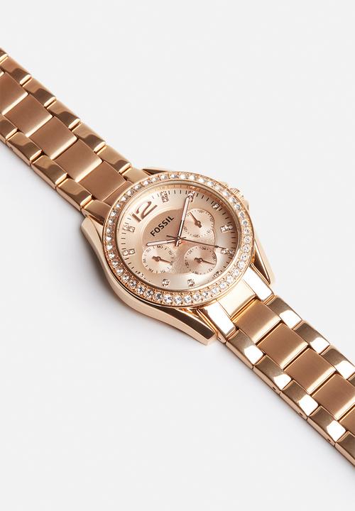 Fossil - Riley -rose gold