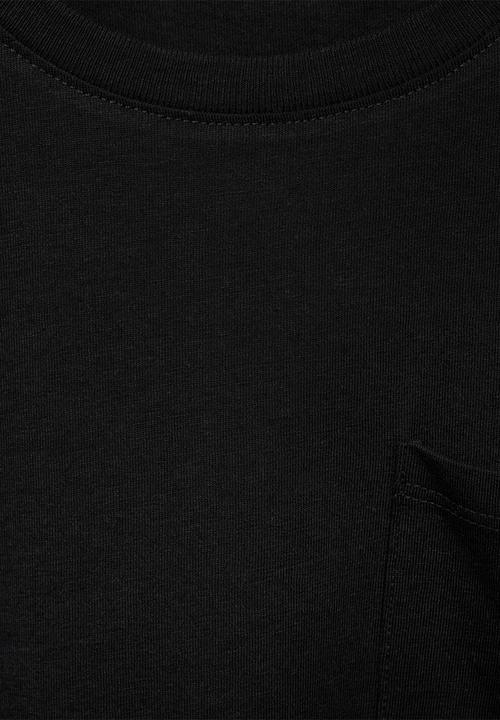 MANGO - T-shirt basica8 - black