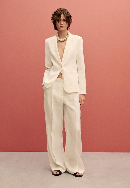 MANGO - Blazer Boreli - Natural