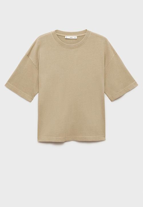 MANGO - T-Shirt Sita - Beige